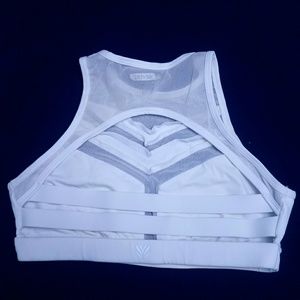 Forever 21 Intimates & Sleepwear - White Open Back Sports Bra Forever 21 Intimates & Sleepwear - White Open Back Sports Bra